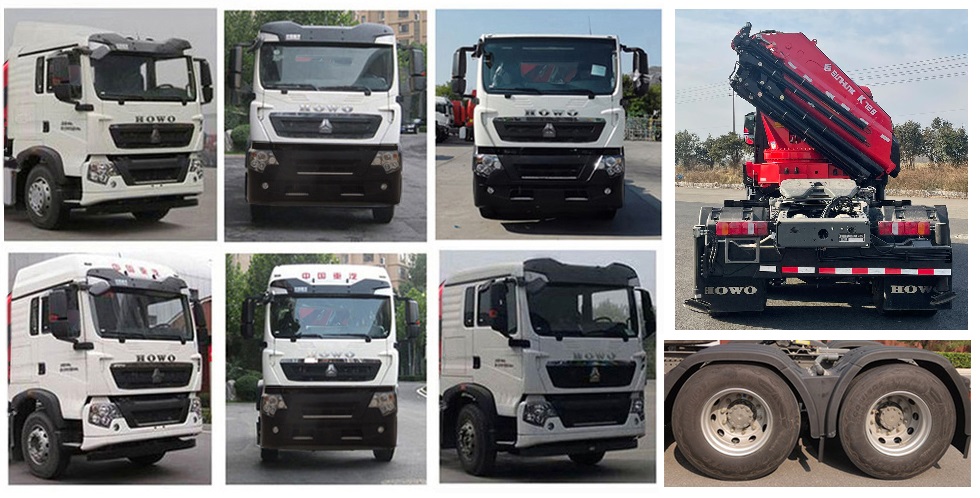 豪沃牌ZZ5257JQQV404GF1隨車式起重牽引運(yùn)輸車公告圖片