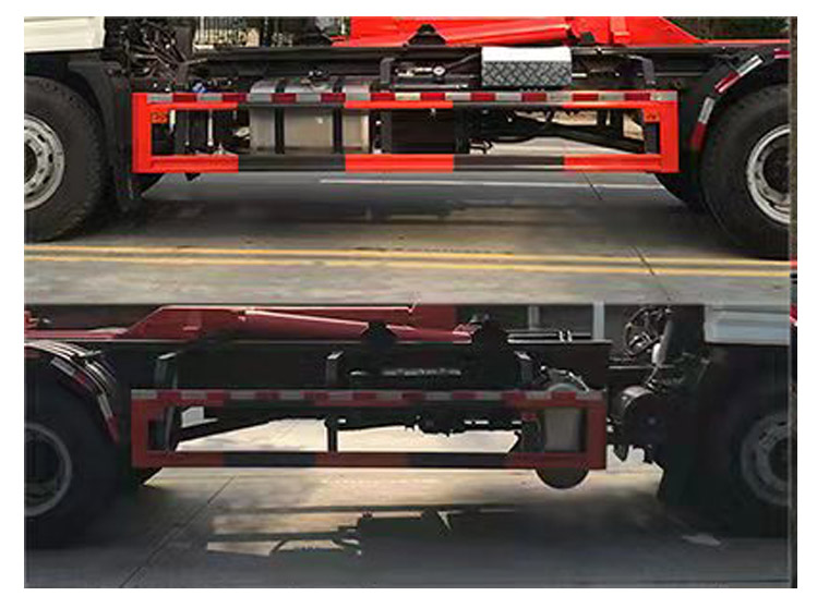 程力威牌CLW5180ZXXSX6車廂可卸式垃圾車公告圖片