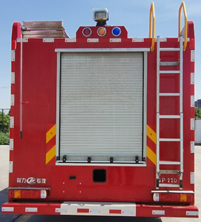 程力威牌CLW5270GXFGP110/HW干粉泡沫聯(lián)用消防車公告圖片