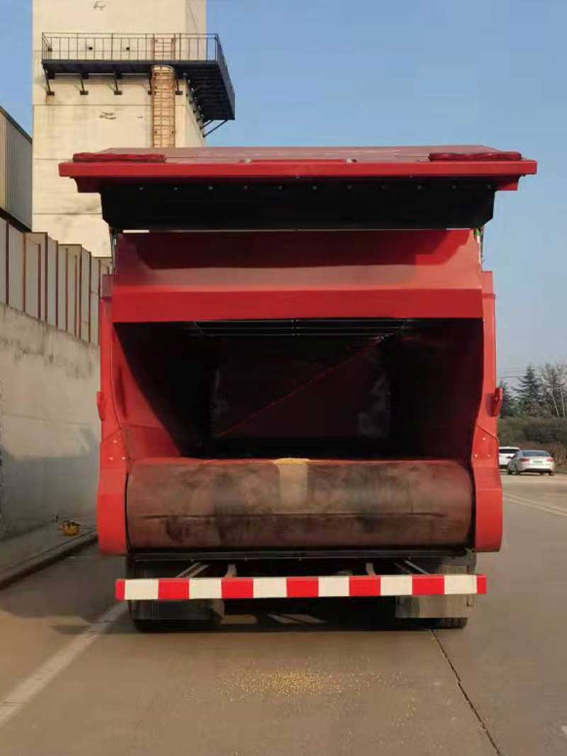 駿通牌JF5319ZLS446SX散裝糧食運輸車公告圖片