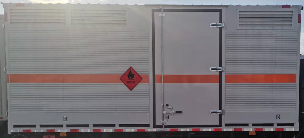 鴻星達(dá)牌SJR5120XRQ-6易燃?xì)怏w廂式運(yùn)輸車公告圖片