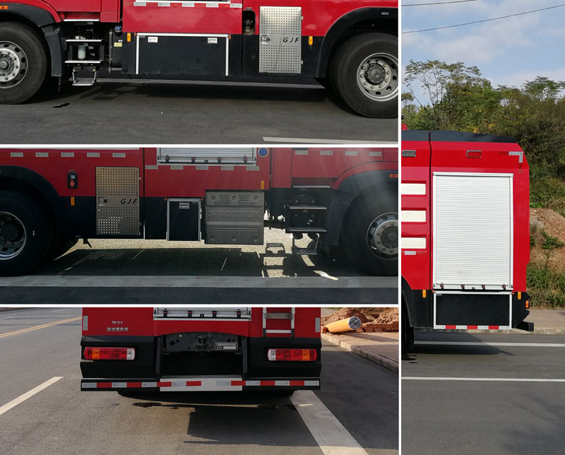 誼玖牌GJF5190GXFPM80泡沫消防車公告圖片