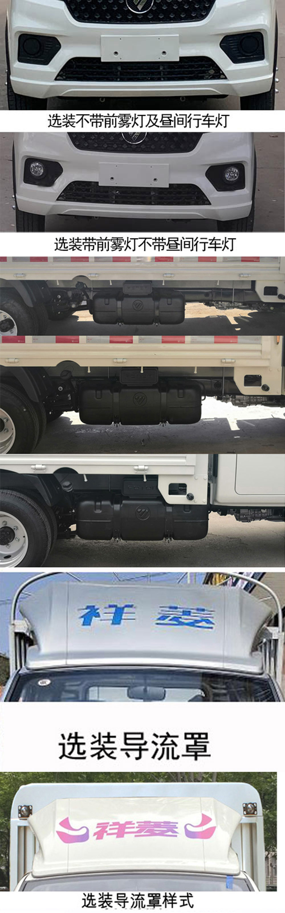 福田牌BJ5030CCY5JV7-34仓栅式运输车公告图片