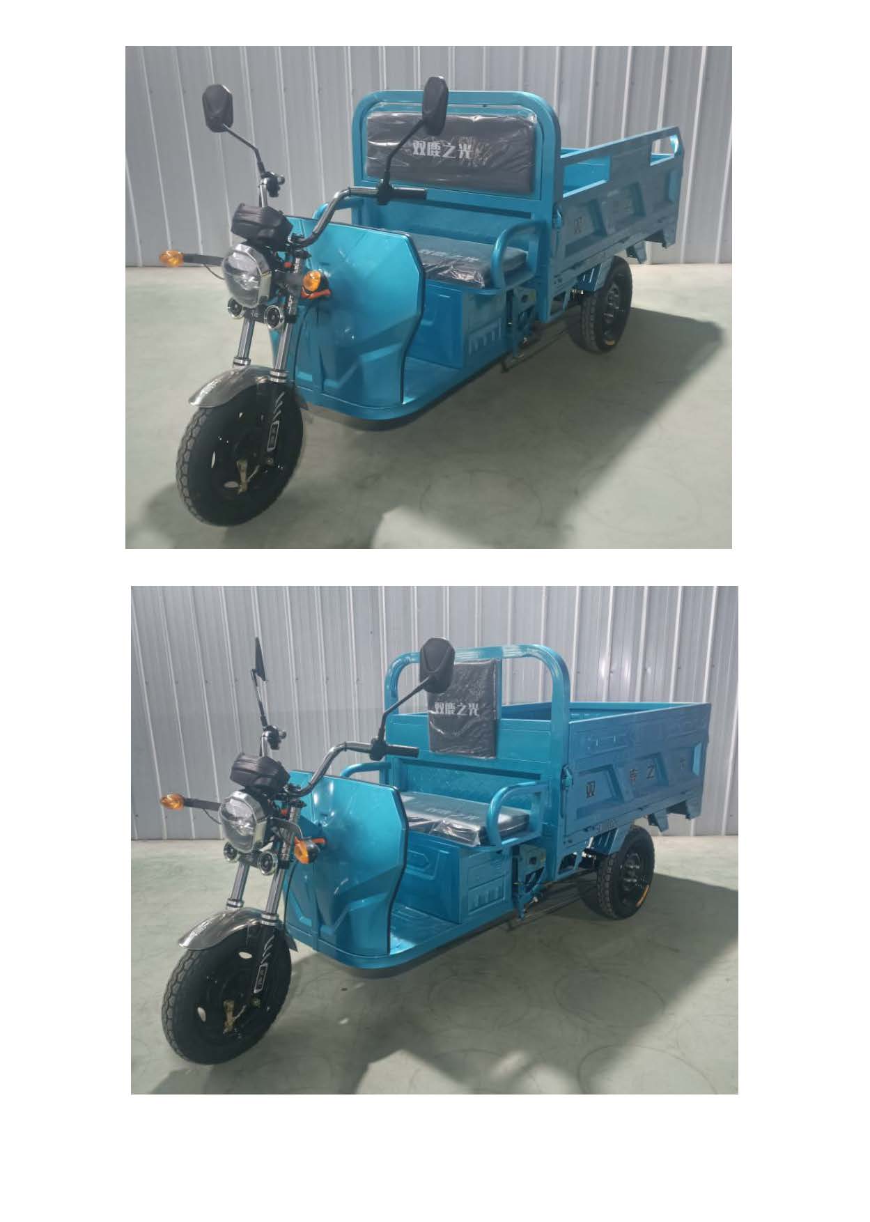 双鹿之光牌SL1000DZH电动正三轮摩托车公告图片
