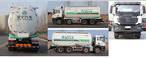 凌宇牌CLY5319GFLSX6A28低密度粉粒物料運(yùn)輸車(chē)公告圖片