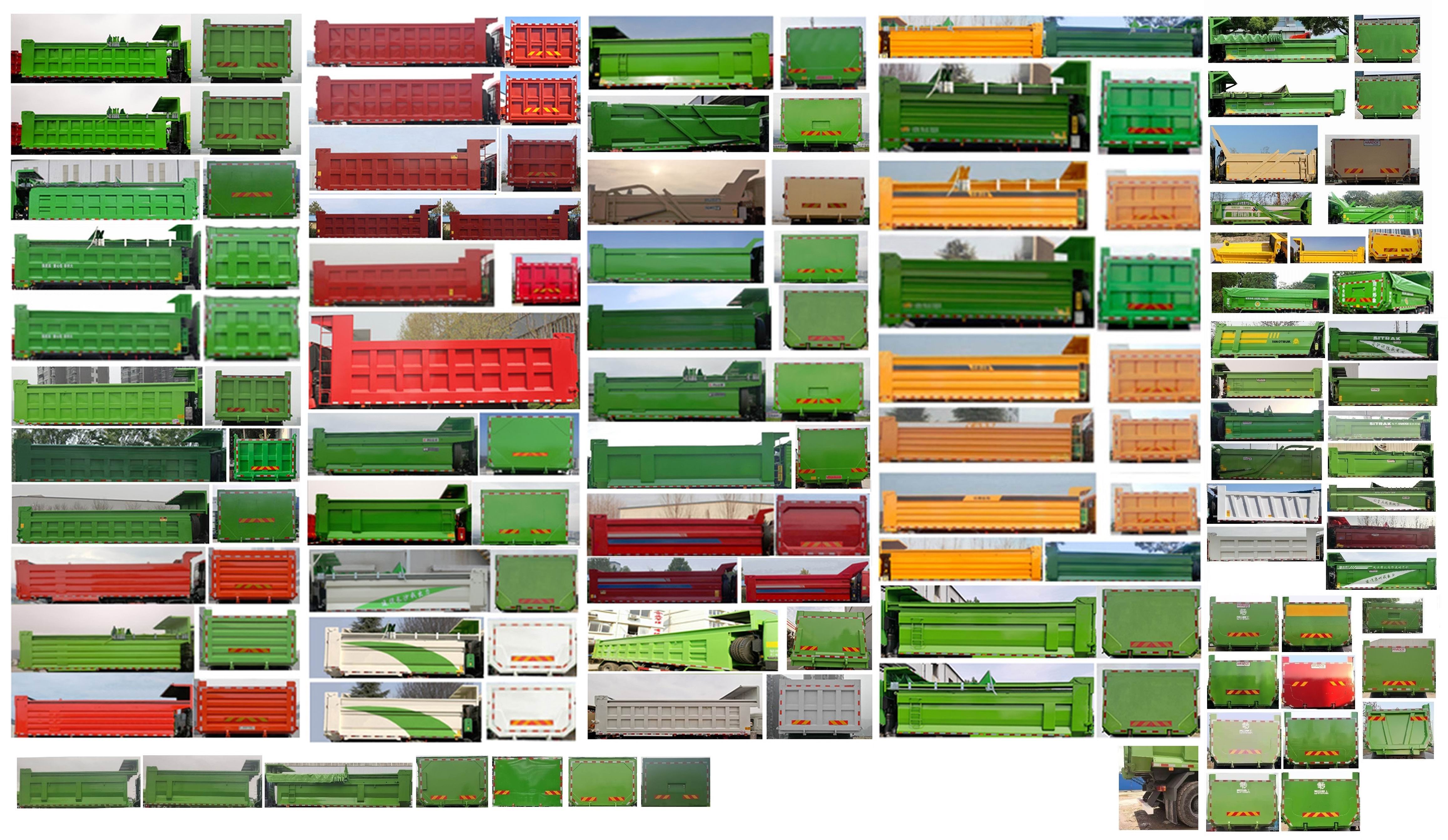 豪沃牌ZZ5317ZLJV326KF1自卸式垃圾車公告圖片