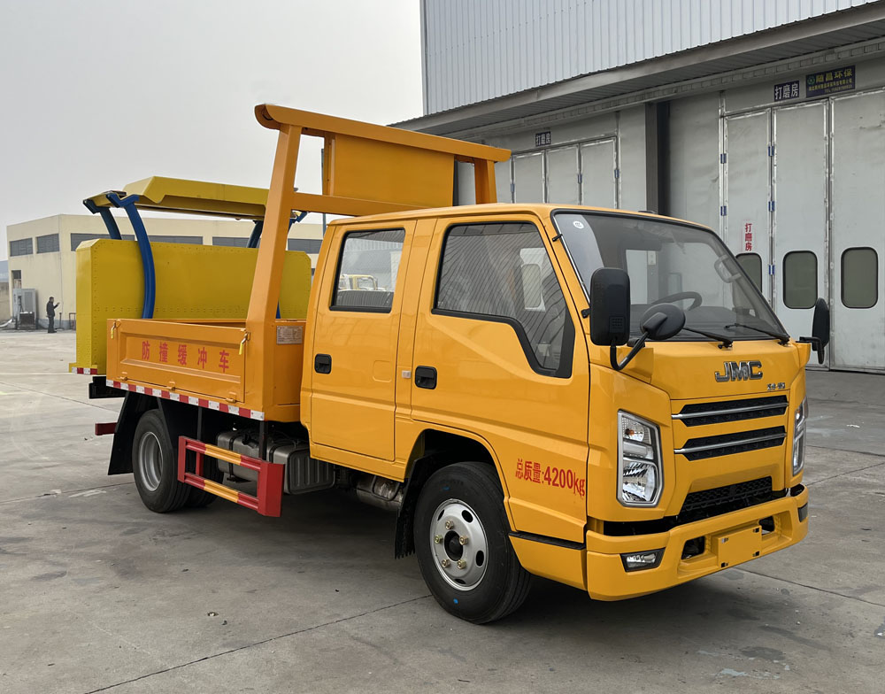 中振汉江牌HJZ5041TFZ6JX防撞缓冲车公告图片