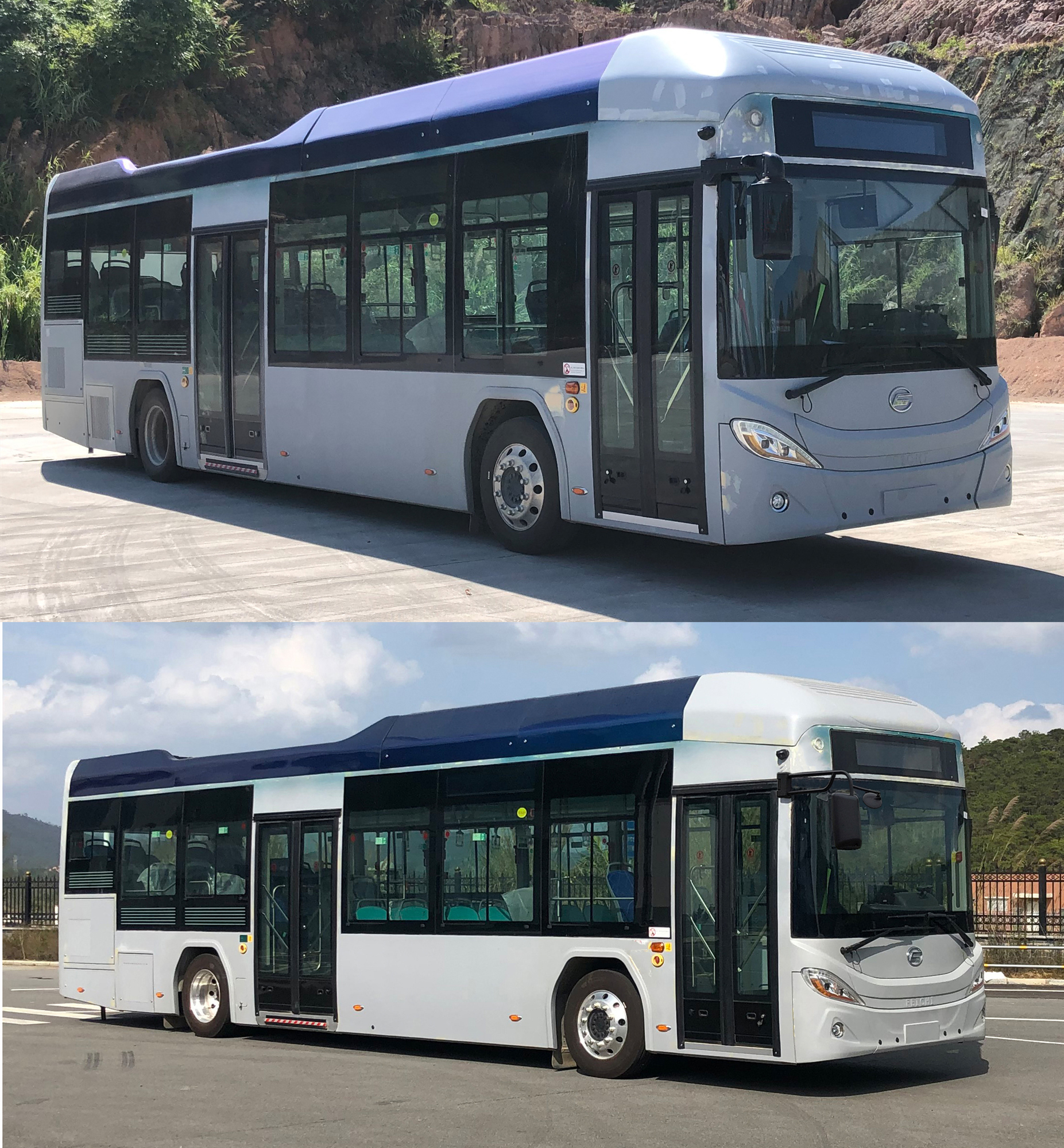 美锦飞驰牌QMJ6120FCEVGA1燃料电池城市客车公告图片