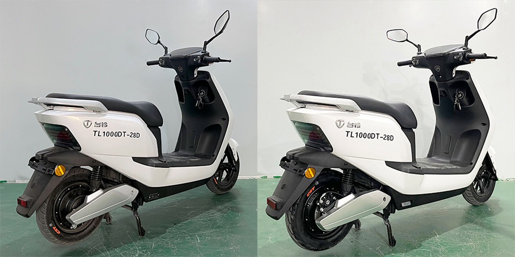 台铃牌TL1000DT-28D电动两轮摩托车公告图片