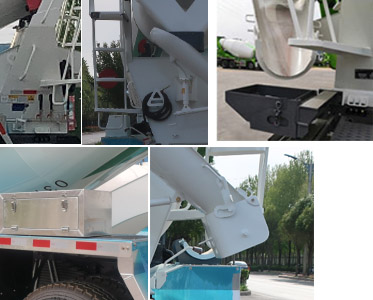 凌宇牌CLY5311GJB30BEV換電式純電動混凝土攪拌運輸車公告圖片