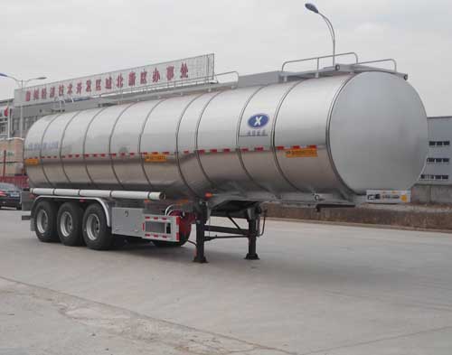 恒信致远牌12.4米33.5吨3轴铝合金食用油运输半挂车(CHX9401GSY)