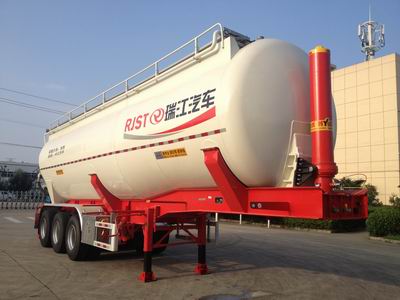 瑞江牌10.2米32.2吨3轴中密度粉粒物料运输半挂车(WL9402GFLA)