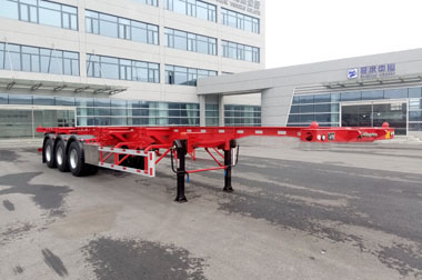 恒信致远牌12.4米34.5吨3轴集装箱运输半挂车(CHX9402TJZ)