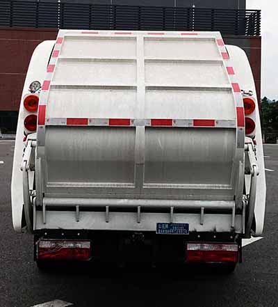 山花牌JHA5086ZYSHFA6壓縮式垃圾車(chē)公告圖片