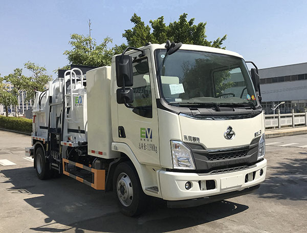 福龍馬牌FLM5120TCADLBEV純電動(dòng)餐廚垃圾車公告圖片