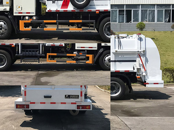 福龍馬牌FLM5120TCADLBEV純電動(dòng)餐廚垃圾車公告圖片