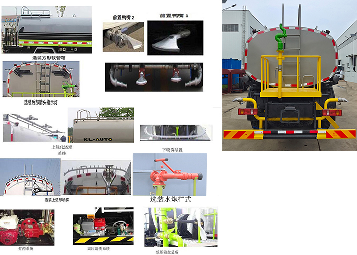 凯力风牌KLF5182GSSD6洒水车公告图片