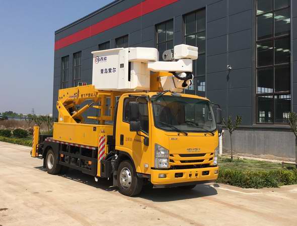 青索牌QJM5092JGK6高空作業(yè)車(chē)公告圖片