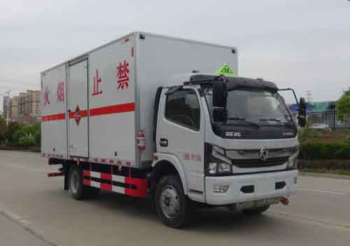 華通牌HCQ5125XRQEQ6易燃氣體廂式運輸車公告圖片