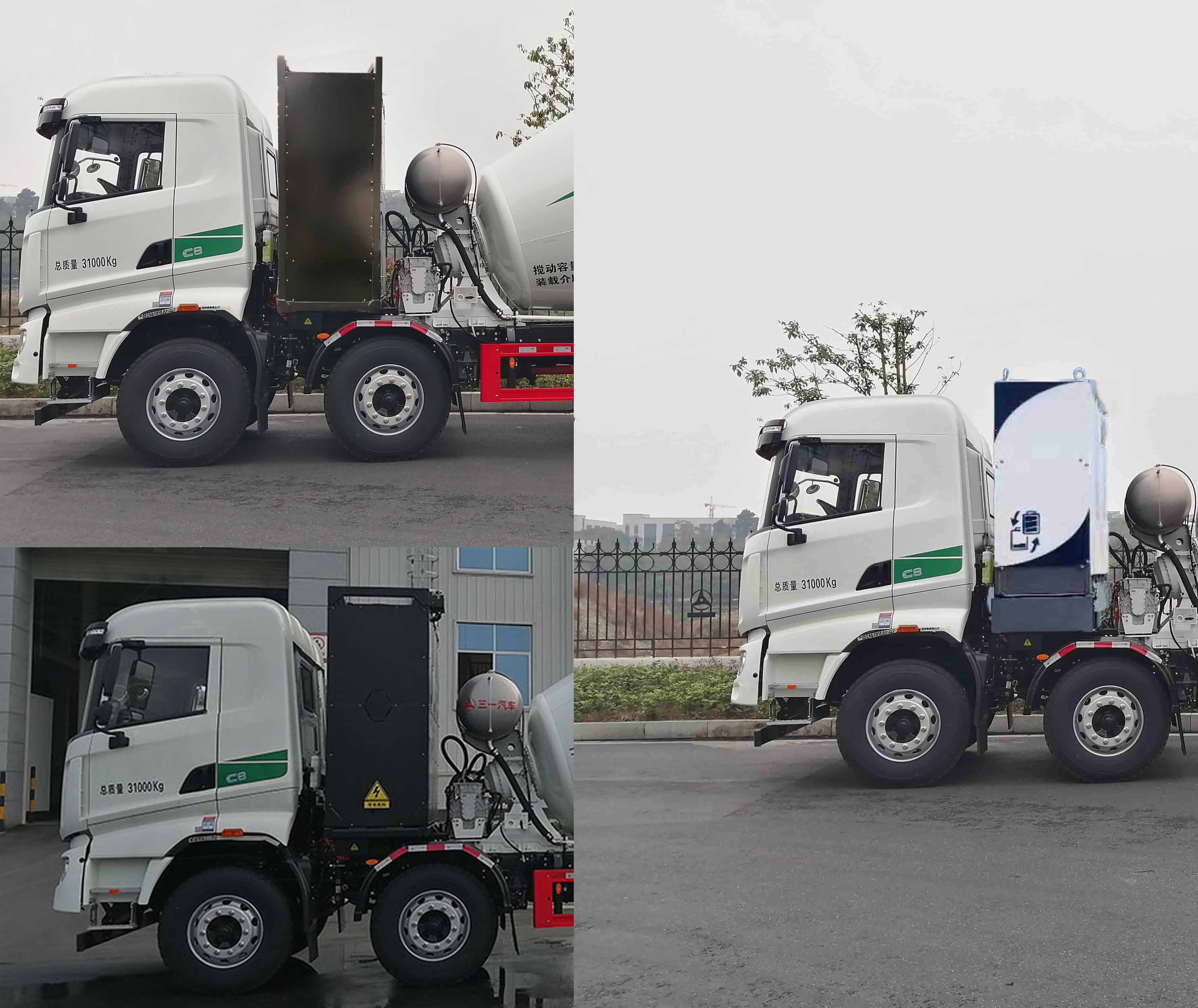 三一牌SYM5316GJB2BEV純電動混凝土攪拌運輸車公告圖片