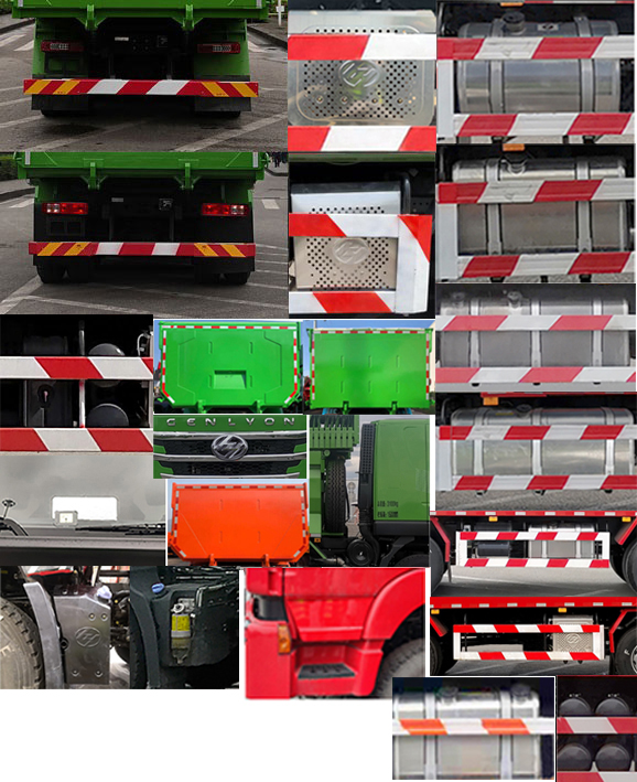 紅巖牌CQ5317ZLJHD12426自卸式垃圾車公告圖片