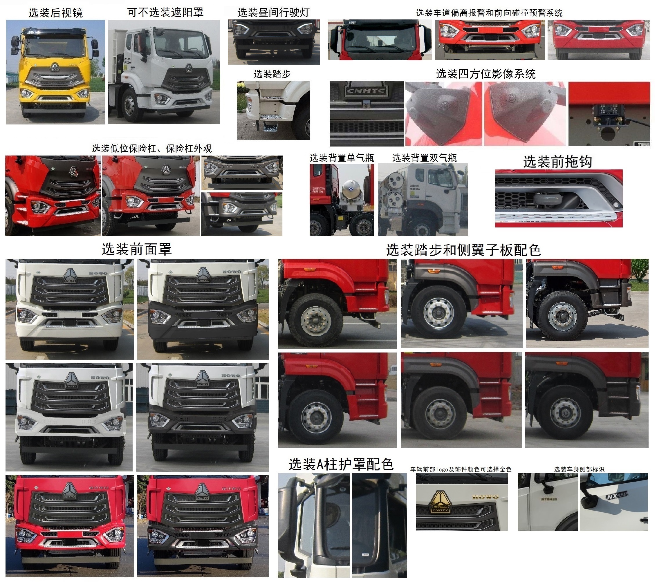 豪沃牌ZZ5317ZLJV356JF1L自卸式垃圾車公告圖片