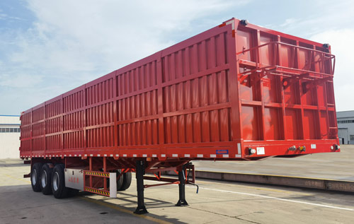 鲁玺牌13米32.2吨3轴厢式运输半挂车(LXP9402XXY)