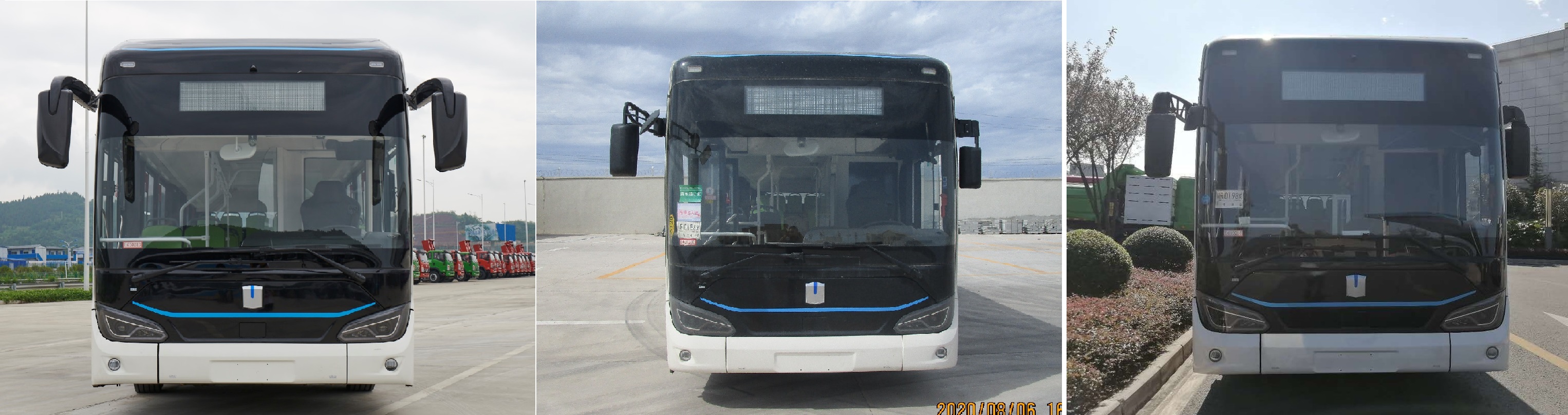 远程牌JHC6101BEVG21纯电动低入口城市客车公告图片