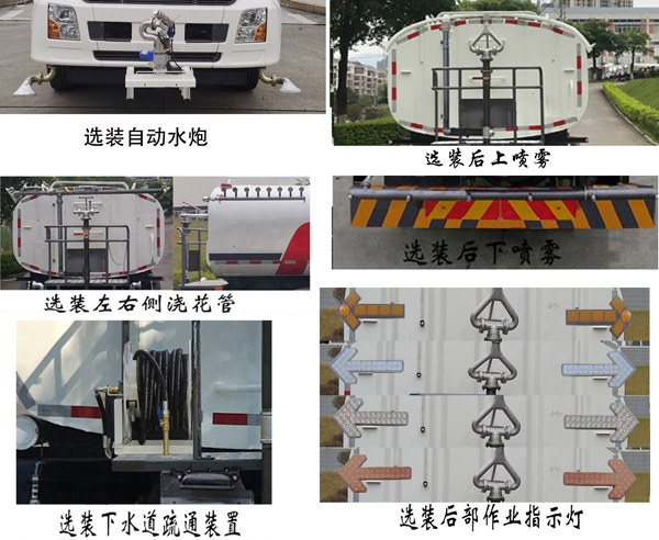 福龙马牌FLM5181GQXDF6S清洗车公告图片