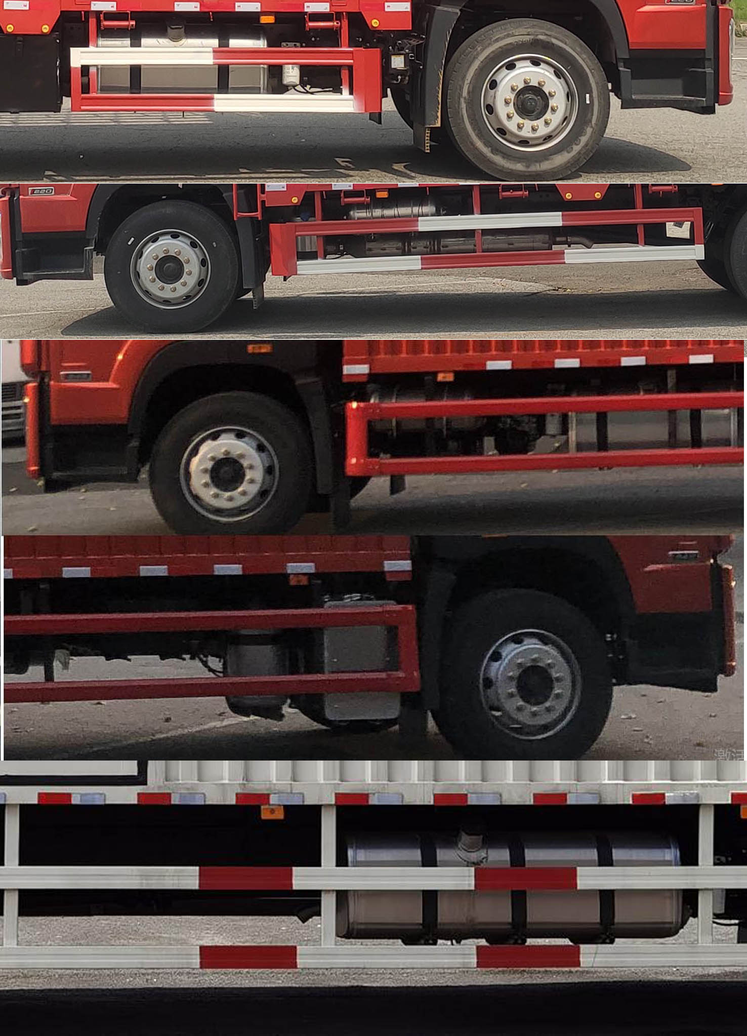 解放牌CA5181CCYP28K2L1E6A80倉柵式運輸車公告圖片