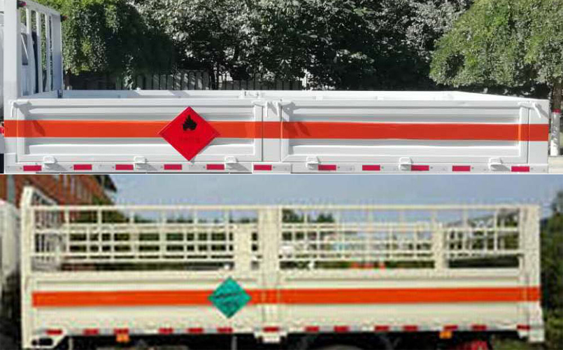 駝馬牌JLC5120TQPGE氣瓶運(yùn)輸車公告圖片