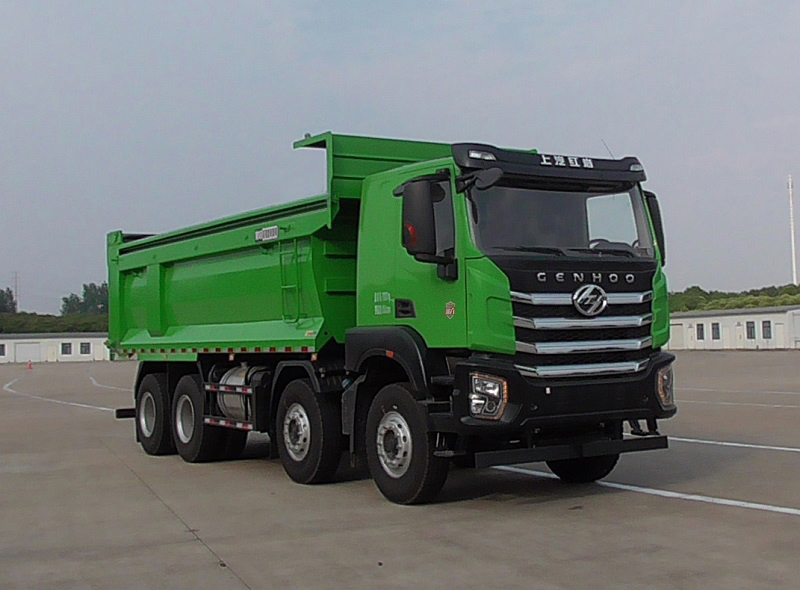 紅巖牌CQ5317ZLJEV09306自卸式垃圾車公告圖片
