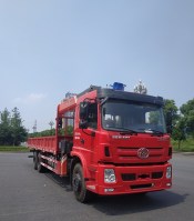 昊之天牌HTR5241JSQ随车起重运输车