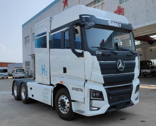 三一牌SYM42503S1FCEV燃料电池半挂牵引车图片