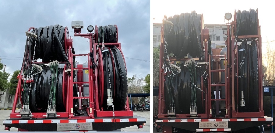 海智達(dá)牌JJY5283TLG連續(xù)油管作業(yè)車公告圖片