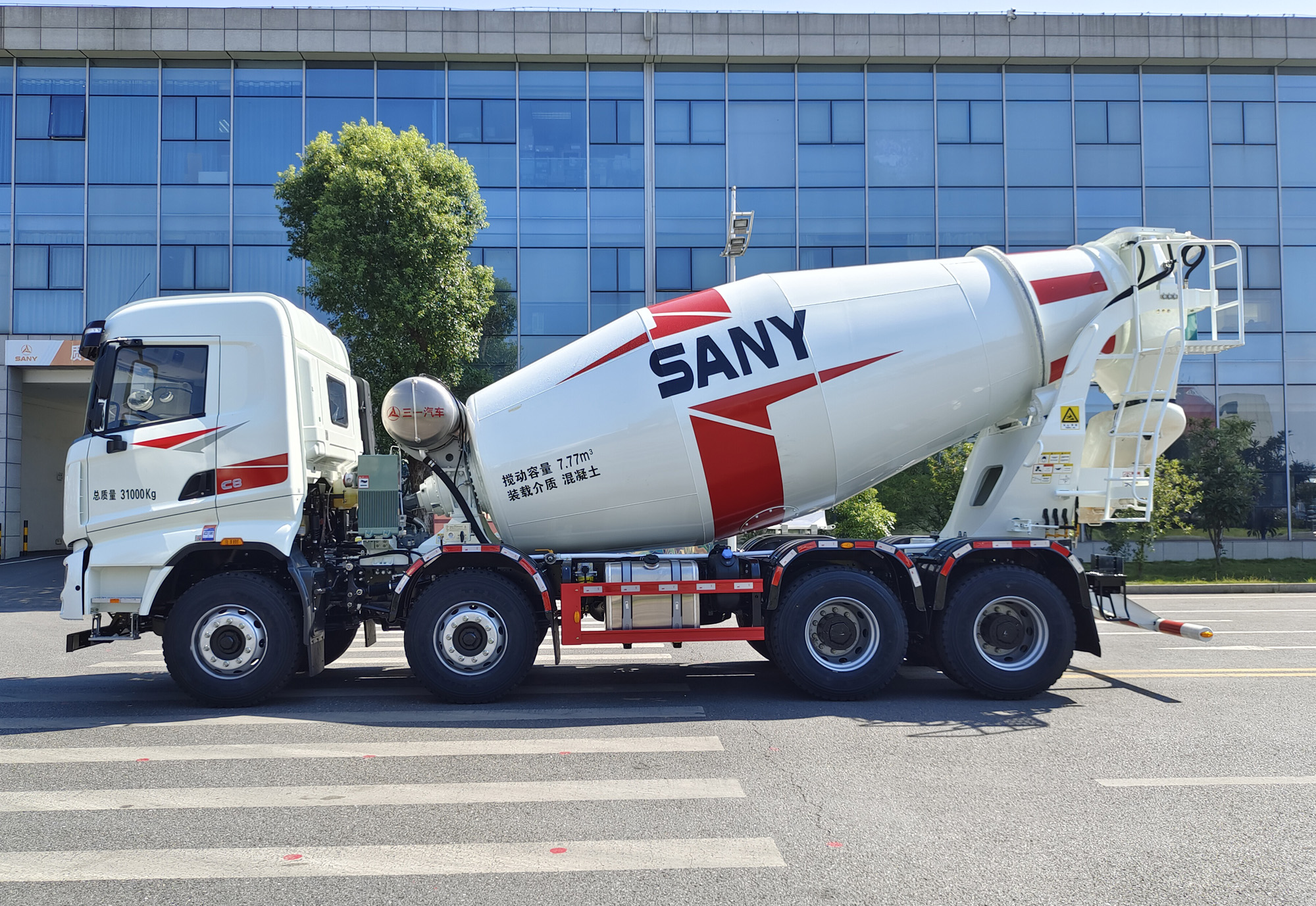 三一牌SYM5319GJB1F2混凝土攪拌運輸車公告圖片