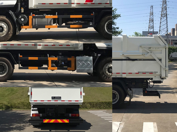 福龍馬牌FLM5250ZXLDL6廂式垃圾車公告圖片