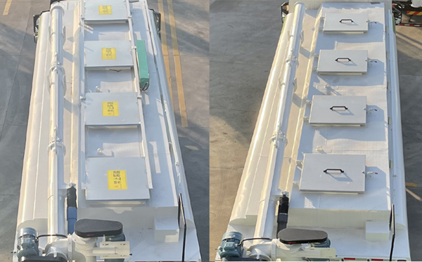 百勤牌XBQ5250ZSLD32S散裝飼料運(yùn)輸車公告圖片