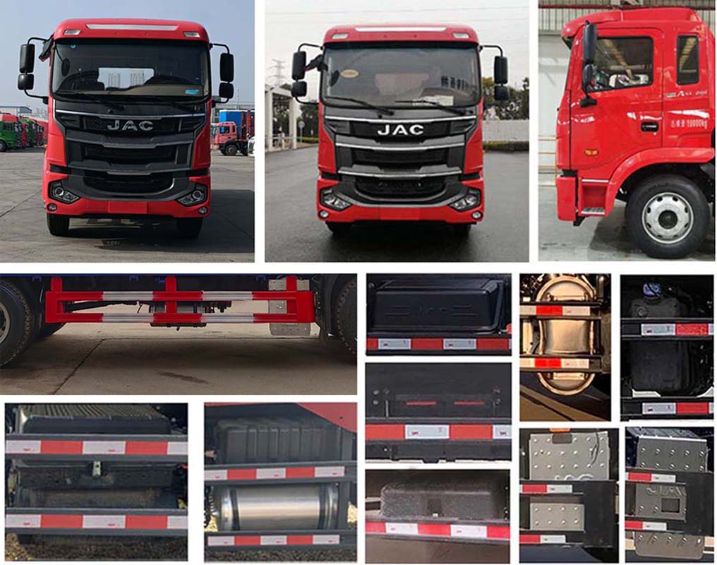 江淮牌HFC5181TPBP3K4A45S平板運(yùn)輸車公告圖片