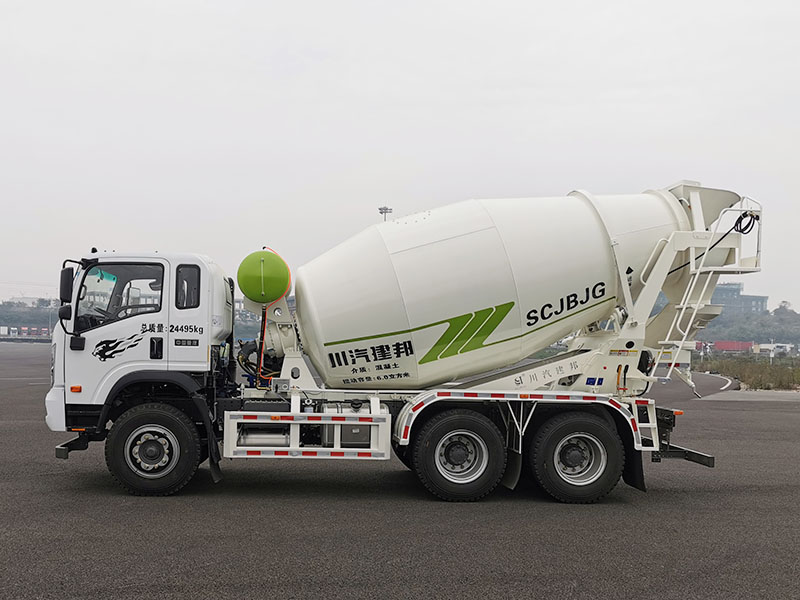 川汽建邦牌JBJ5241GJBG6混凝土攪拌運輸車公告圖片