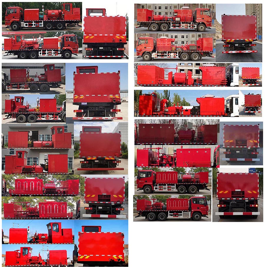 專致牌YZZ5210TYL70壓裂車公告圖片