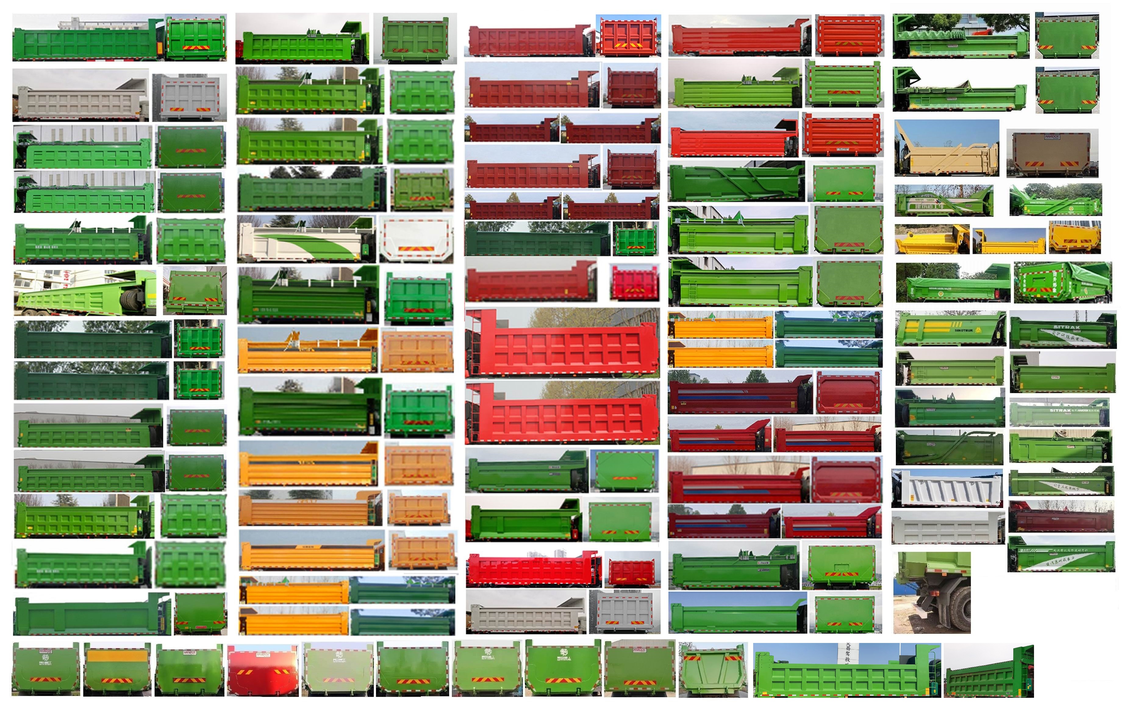 豪沃牌ZZ5317ZLJV356KF1自卸式垃圾車公告圖片