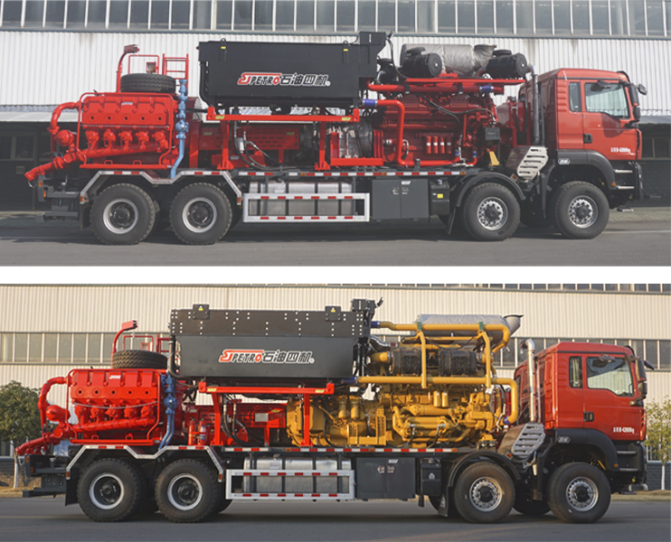 四機(jī)牌SJX5420TYL140壓裂車公告圖片