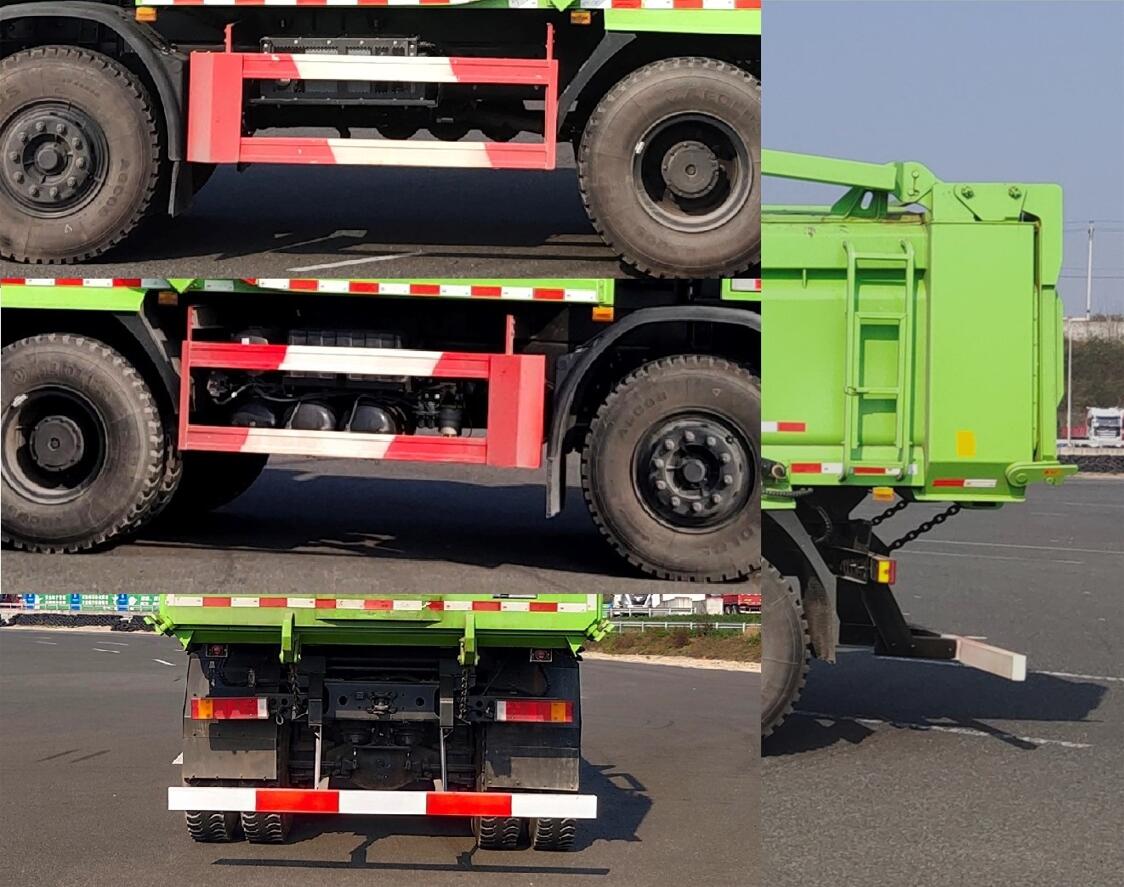 東風牌EQ5310ZLJPBEV純電動自卸式垃圾車公告圖片