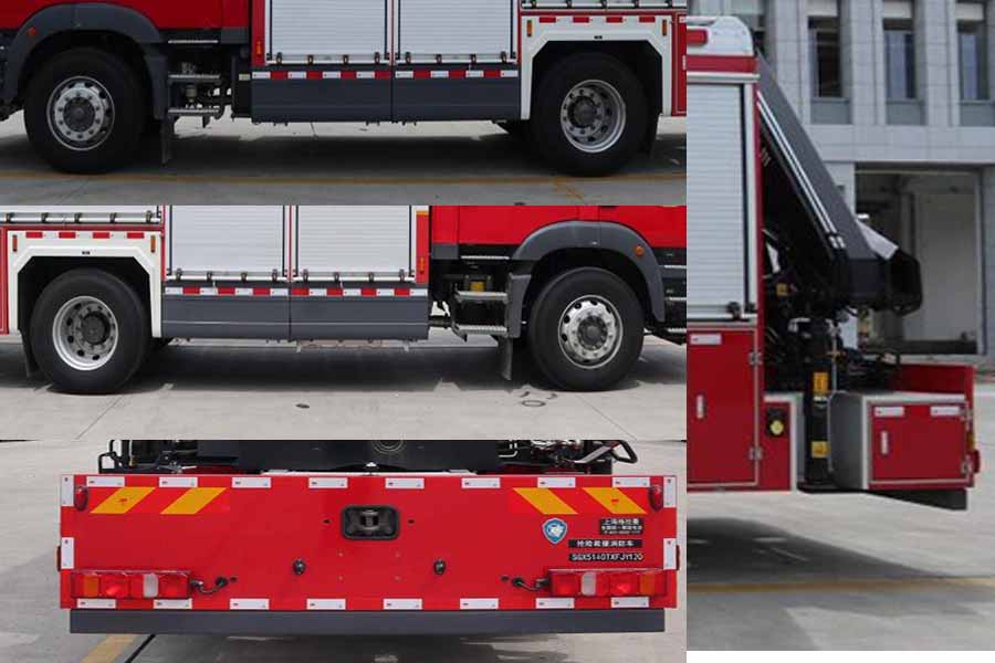 上格牌SGX5140TXFJY120搶險(xiǎn)救援消防車公告圖片