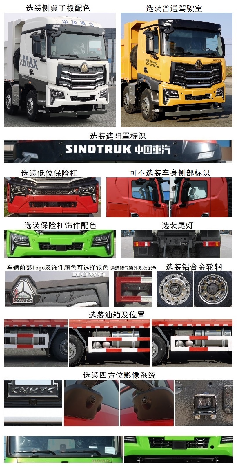 豪沃牌ZZ5317ZLJV446KF1自卸式垃圾車公告圖片