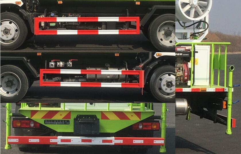 東風(fēng)牌DFV5121GPSGP6D綠化噴灑車公告圖片