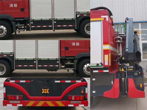 鯨象牌AS5193GXFSG40/S6水罐消防車公告圖片