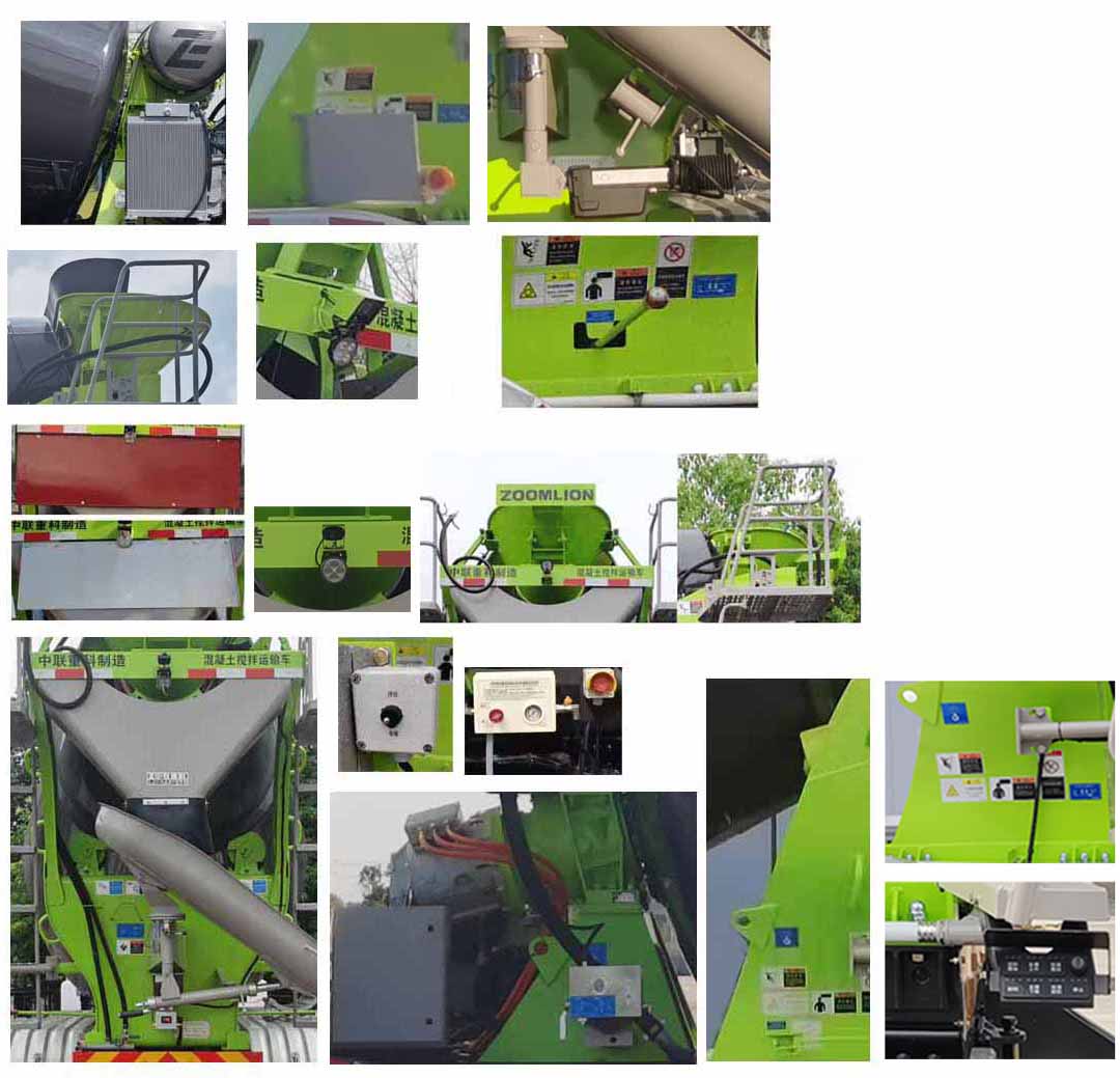 中联牌ZLJ5311GJBEBEV纯电动混凝土搅拌运输车公告图片