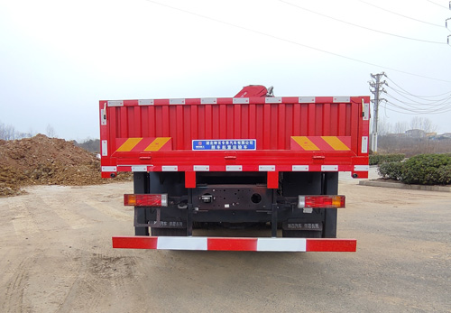 神百重工牌ABC5318JSQST6隨車起重運輸車公告圖片